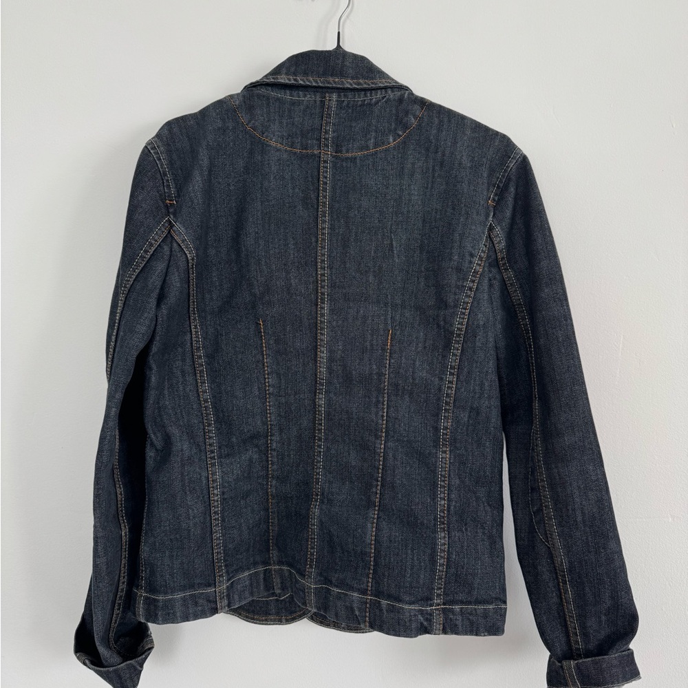 Denim Jacket With Multiple Pockets - image 4